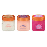 Tree Hut Shea Sugar Scrub Mini Trio Kit, Body Scrub, Exfoliating Body Scrub for Dry Skin, Travel Size Skincare Sampler, Shea Butter, Vegan, Paraben Free, 3 x 3.4 oz