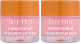 Tree Hut Watermelon Overnight Lip Mask, Hydrating Lip Treatment, Leave On Overnight for Soft, Smooth Lips, 0.6 oz (Pack of 2)