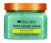 Tree Hut Coconut Lime Body Scrub, Exfoliating Sugar Scrub, Vegan, 18 Oz